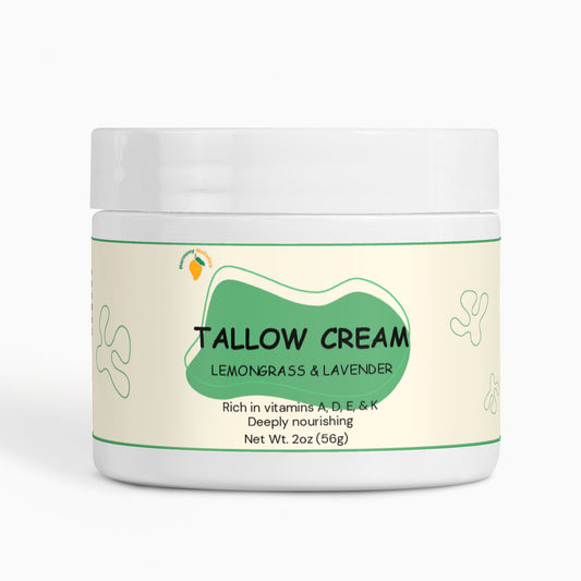 Tallow Cream Lemongrass & Lavender
